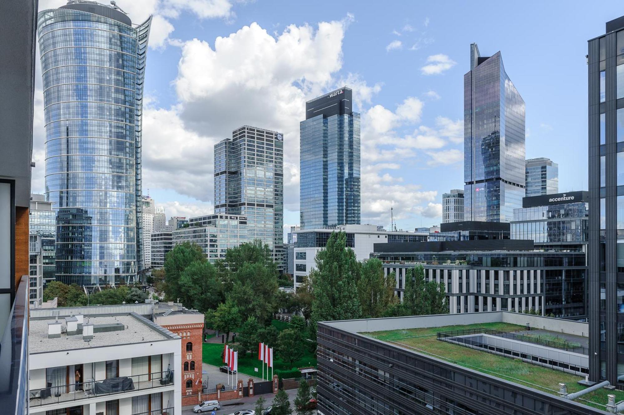Lumina Apartment With Parking Near Muzeum Powstania ワルシャワ エクステリア 写真
